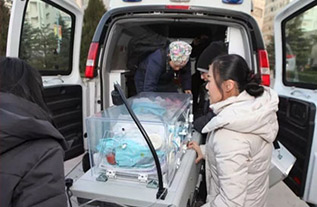 芮城县妇婴监护型护送